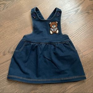 Moschino baby denim dress, 18-24 months